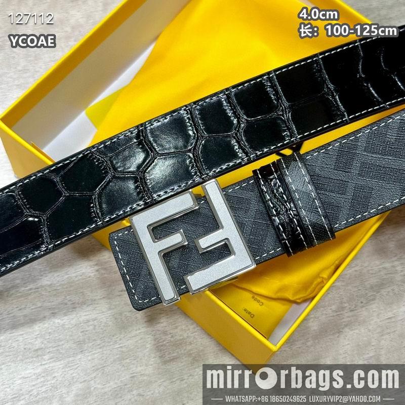 Replica Fendi belt 40mmX100-125cm 8L136