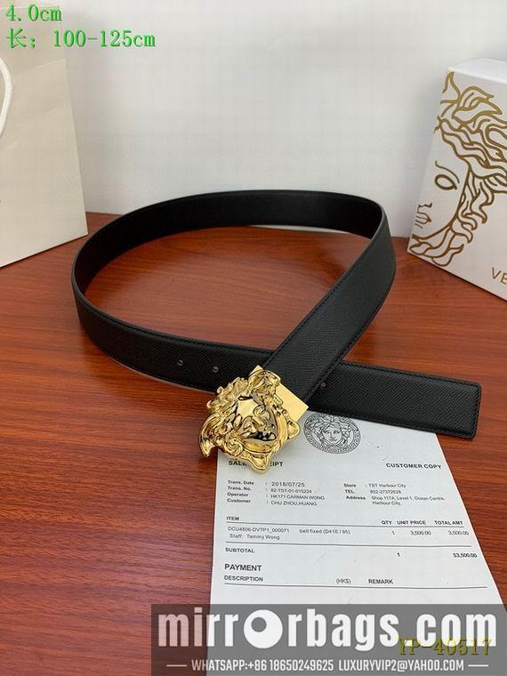 Replica Versace Belt 40mmX100-125cm 8L100