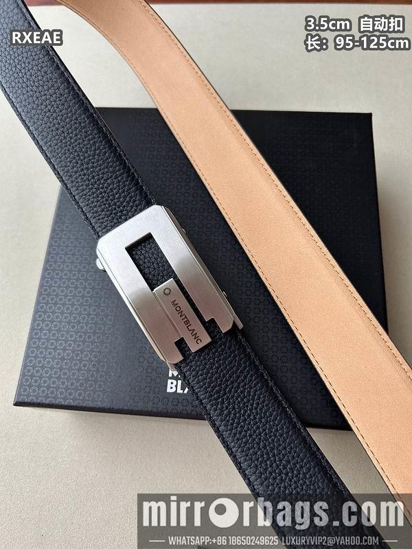 Replica Montlanc belt 35mmX100-125cm 8L75