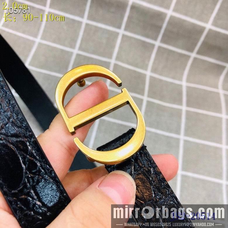 Replica Dior Belt 20mmX95-110cm 7d10