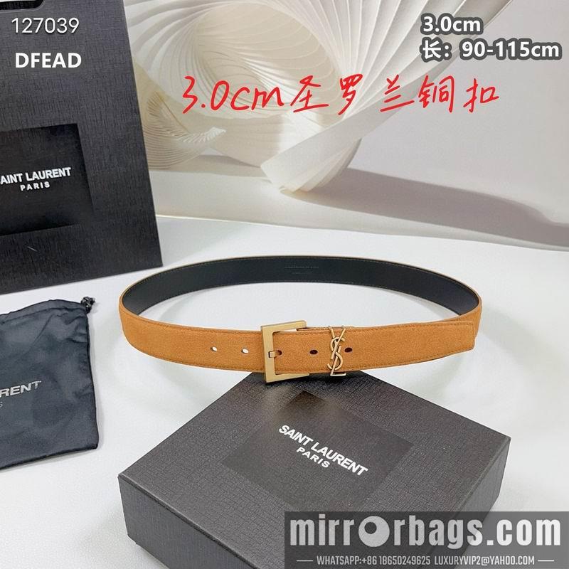 Replica YSL belt 30mmX90-115cm 8L16