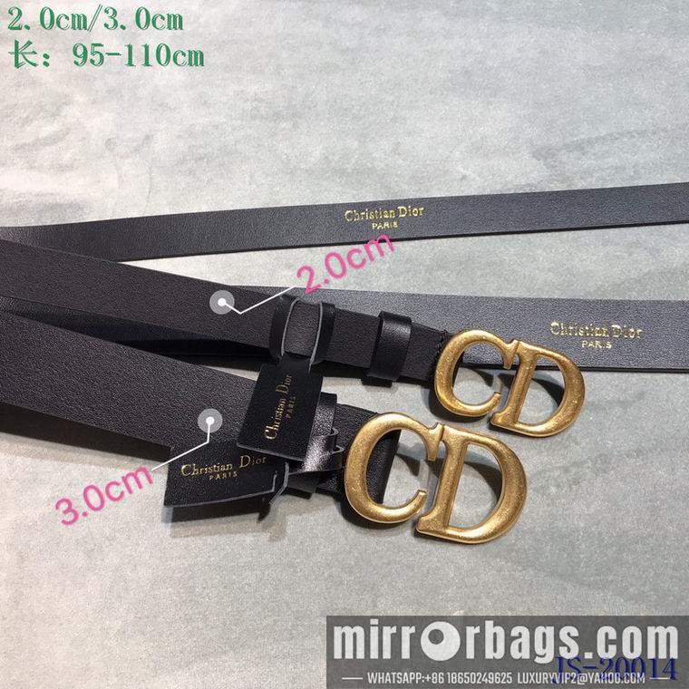 Replica Dior Belt 20mmX95-110cm 8L10