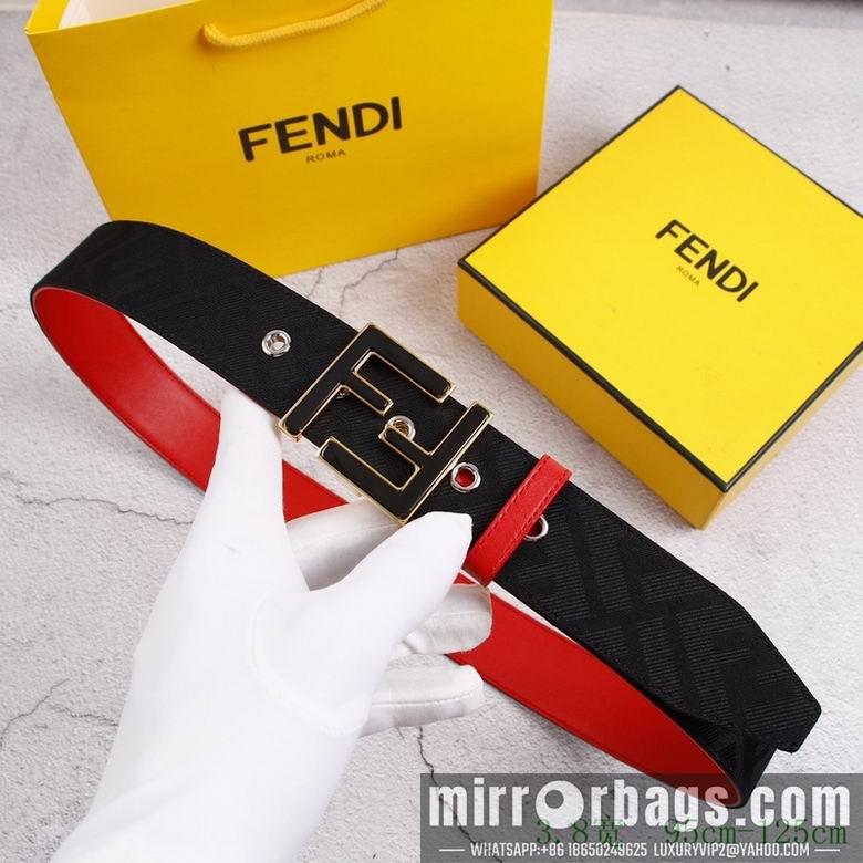 Replica Fendi Belt 38mmX95-125cm 7D119