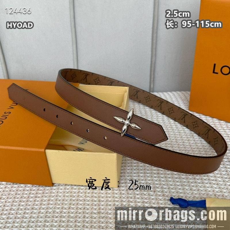 Replica LV belt 25mmX95-115cm 8L14