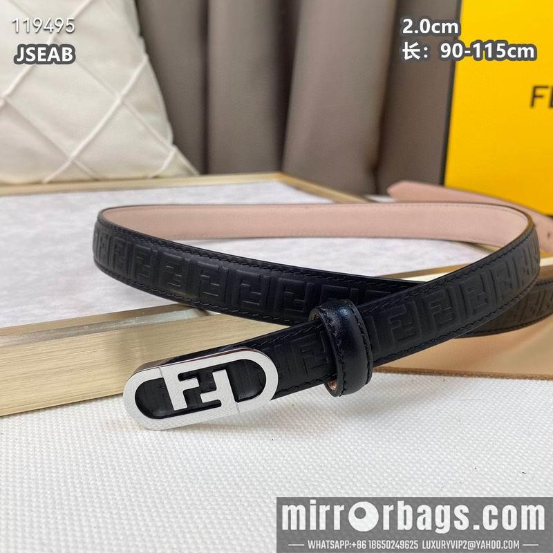 Replica Fendi belt 20mmX90-115cm 8L040801