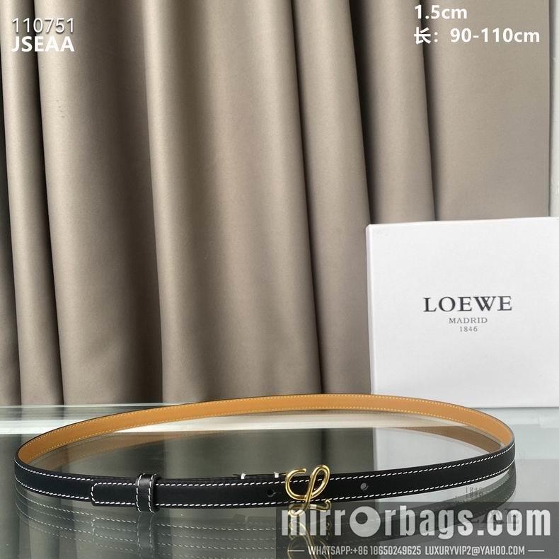 Replica Loewe Belt 15mmX90-110cm 8L02