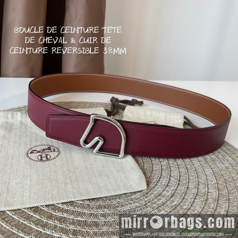 Replica Hermes Belt 38mmX95-125cm 7D51