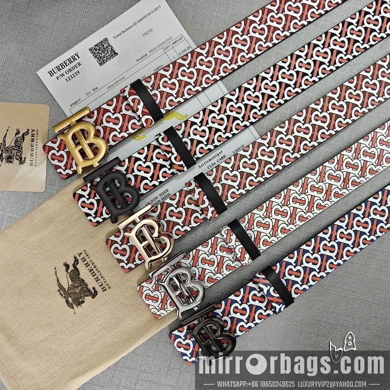 Replica Burberry belt 38mmX90-125cm lb09
