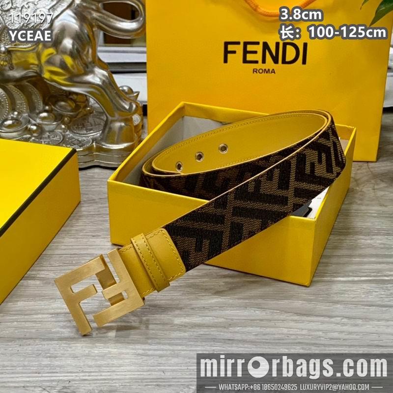 Replica Fendi belt 38mmX100-125cm 8L08