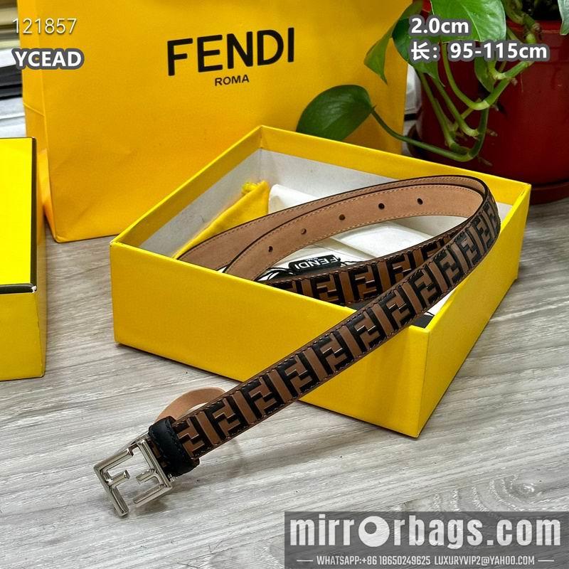 Replica Fendi belt 20mmX95-115cm 8L21