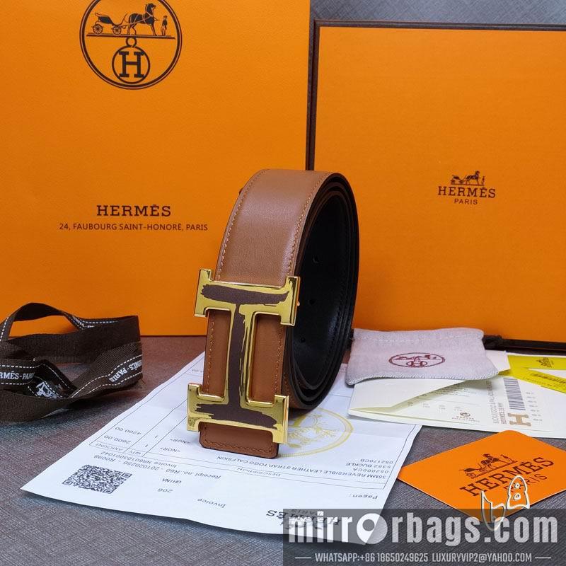 Replica Hermes belt 38mmX95-125cm lb092202