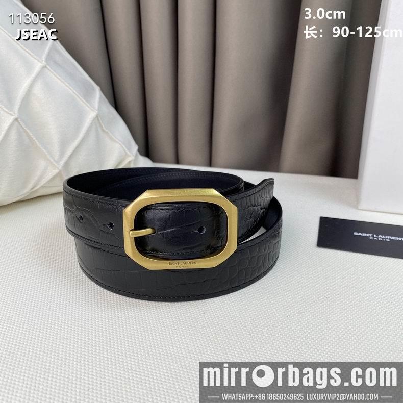 Replica YSL belt 30mmX90-125cm 8L02