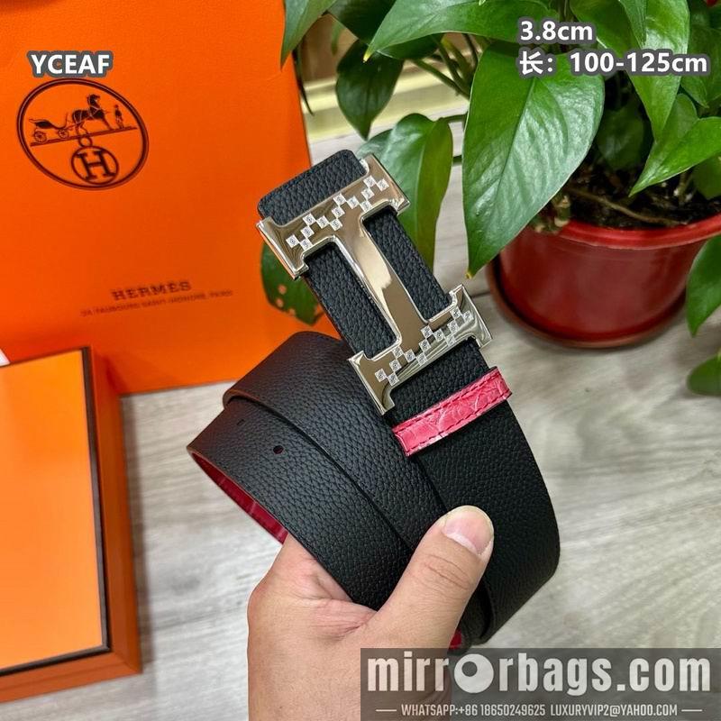 Replica Hermes belt 38mmX100-125cm 8L60
