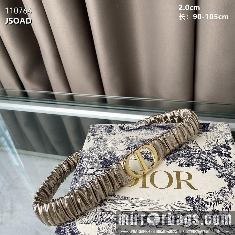 Replica Dior Belt 20mmX90-105cm 8L02