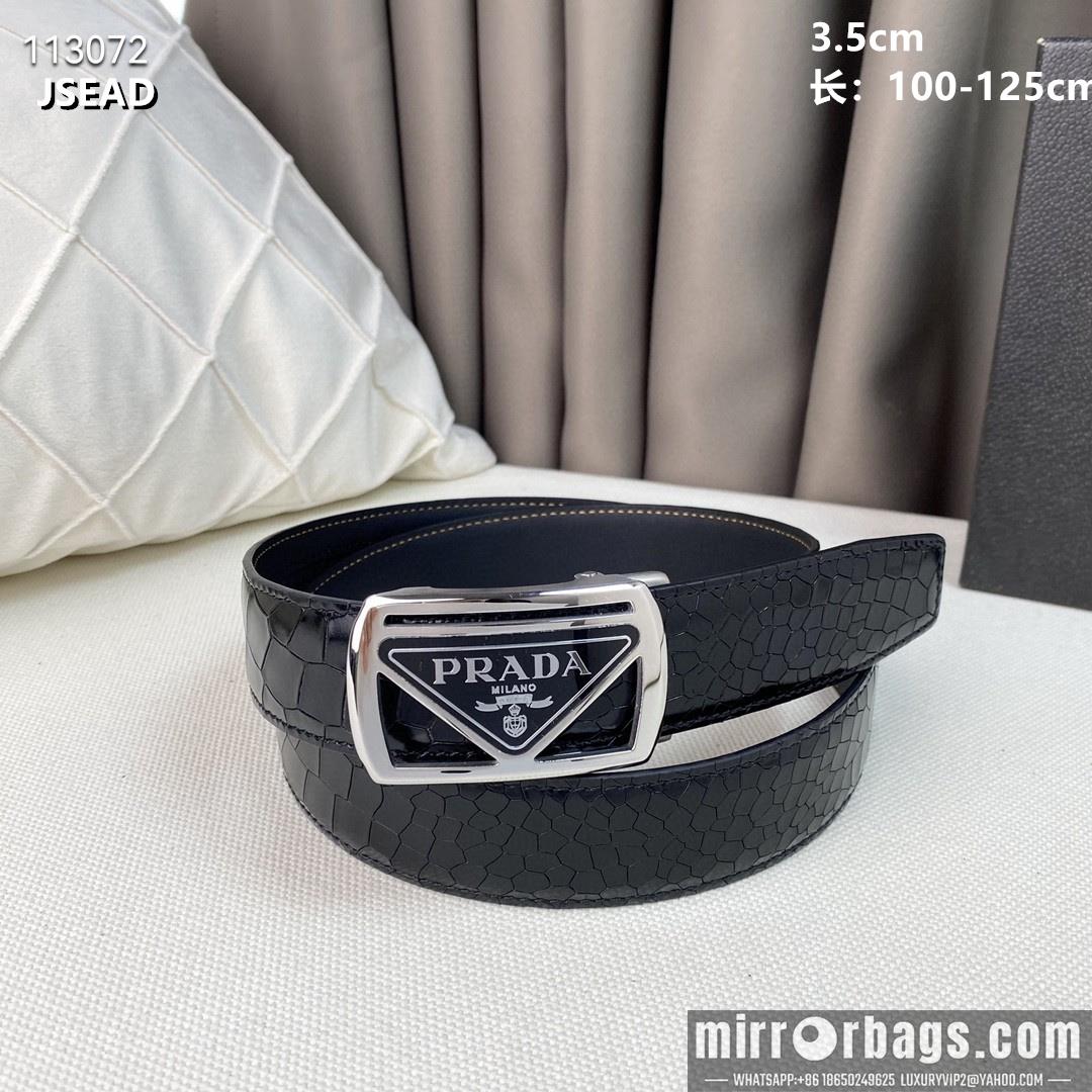 Replica Prada belt 35mmX100-125cm 8L03