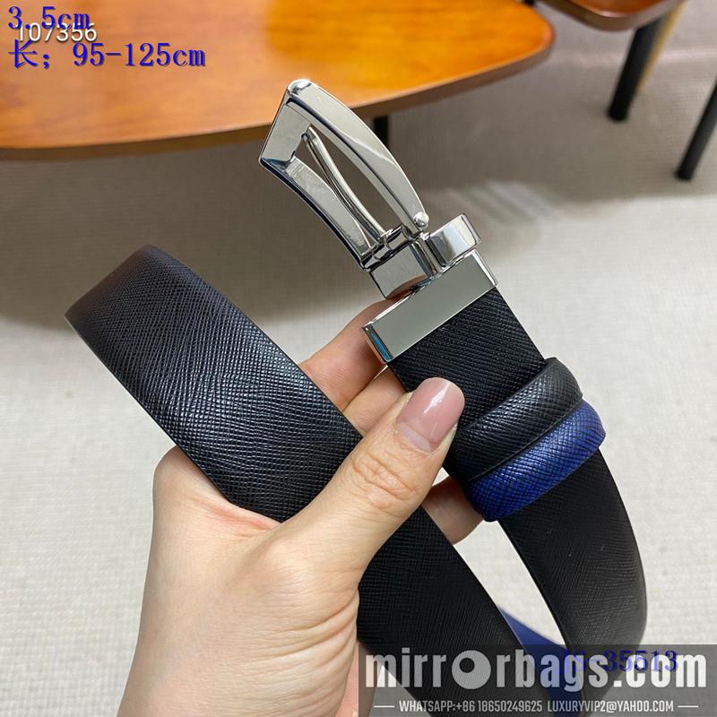 Replica Prada belt 35mmX95-125CM 8L01