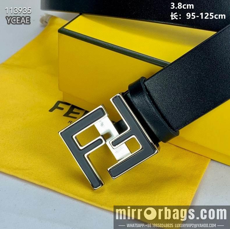 Replica Fendi Belt 38mmX95-125cm 8L04