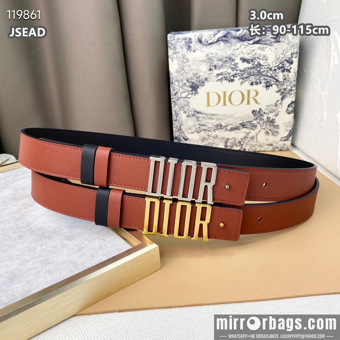 Replica Dior belt 30mmX90-115cm 8L072002