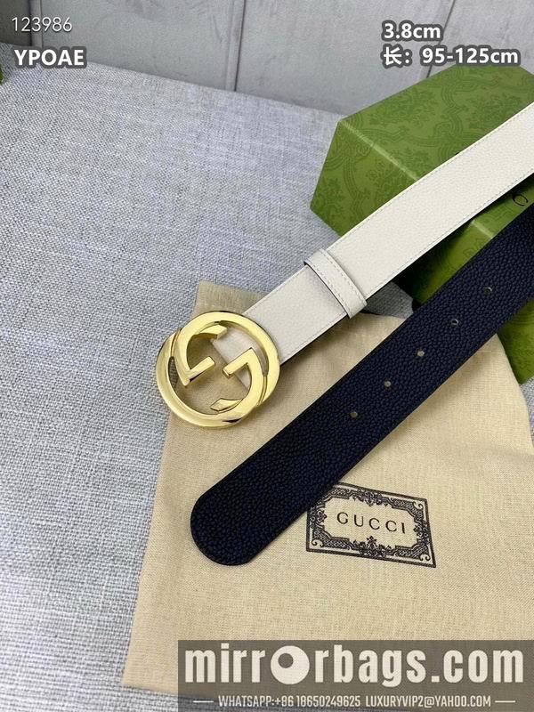 Replica Gucci belt 38mmX95-125cm 8L10