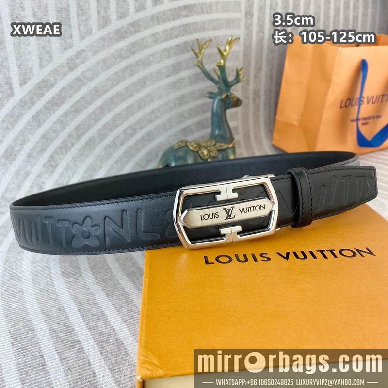 Replica LV belt 35mmX105-125cm 8L78