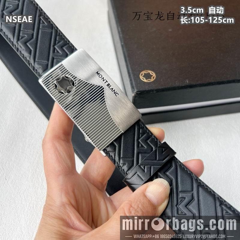 Replica Montlanc belt 35mmX100-125cm 8L71