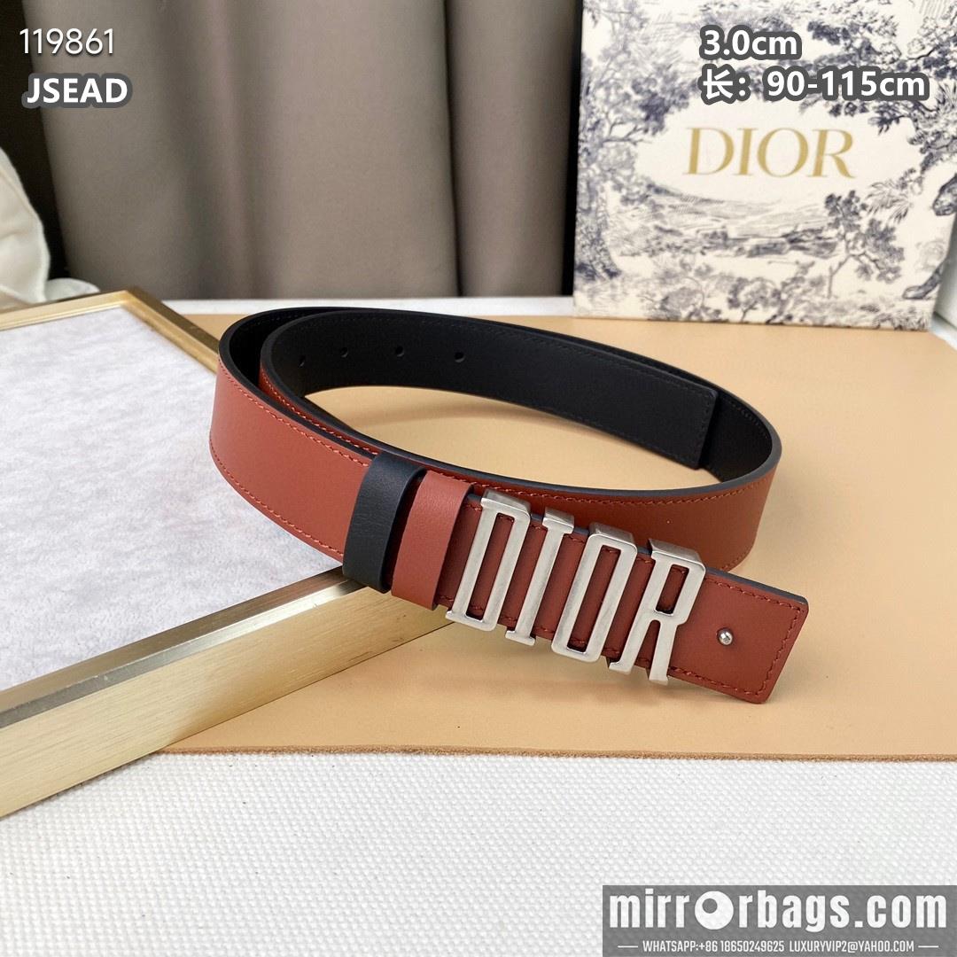 Replica Dior belt 30mmX90-115cm 8L072002