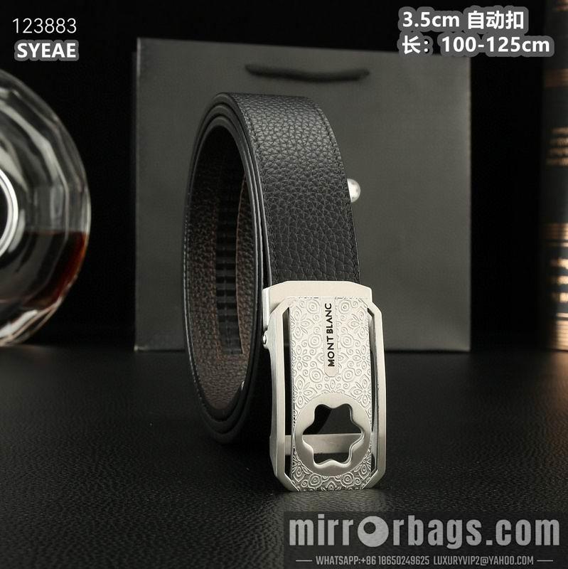 Replica Montlanc belt 35mmX100-125cm 8L44