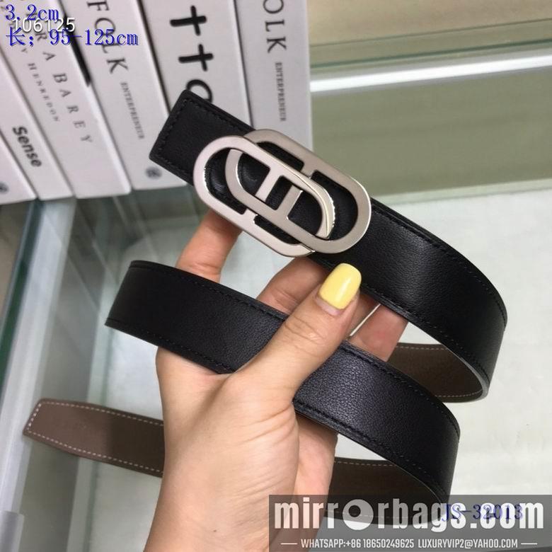 Replica Hermes Belt 32mmX95-125cm 8L04