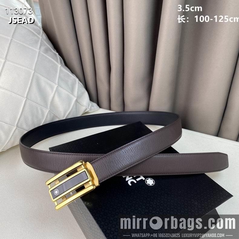 Replica Montblanc belt自动带 35mmX100-125cm 8L03