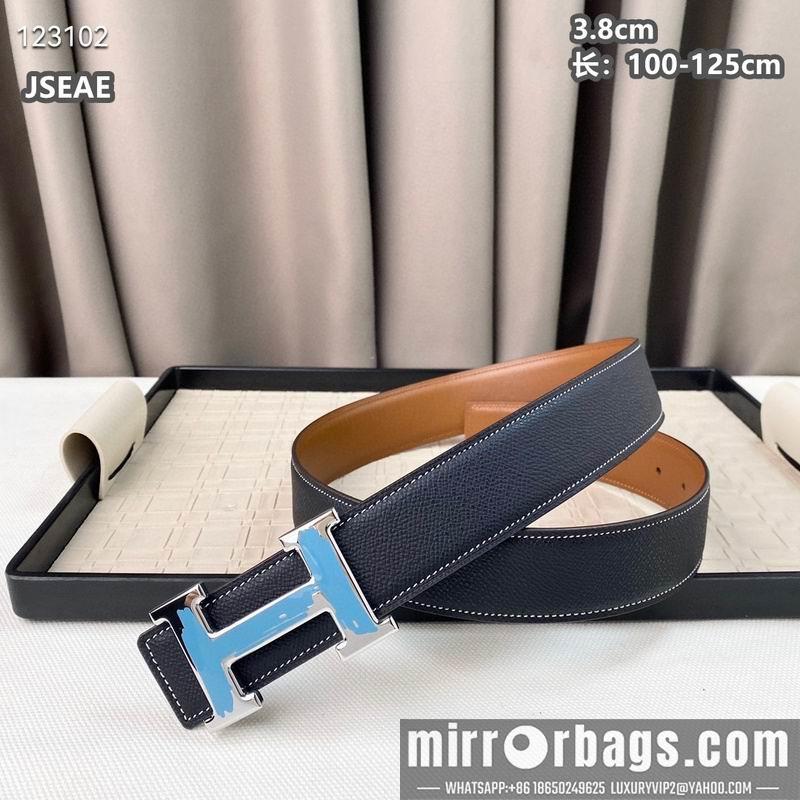 Replica Hermes belt 38mmX100-125cm 8L13