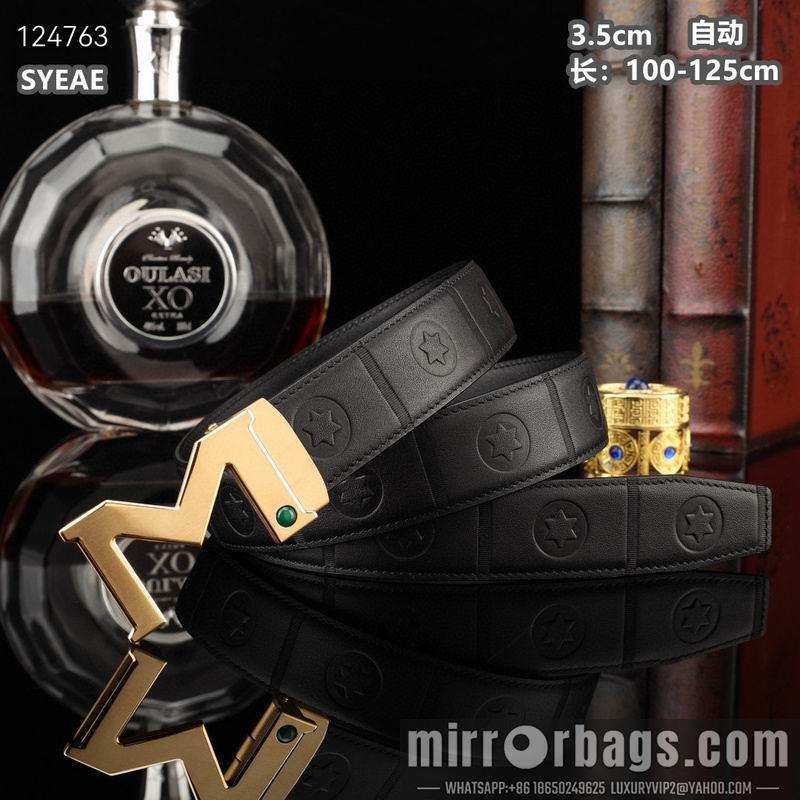 Replica Montlanc belt 35mmX100-125cm 8L41