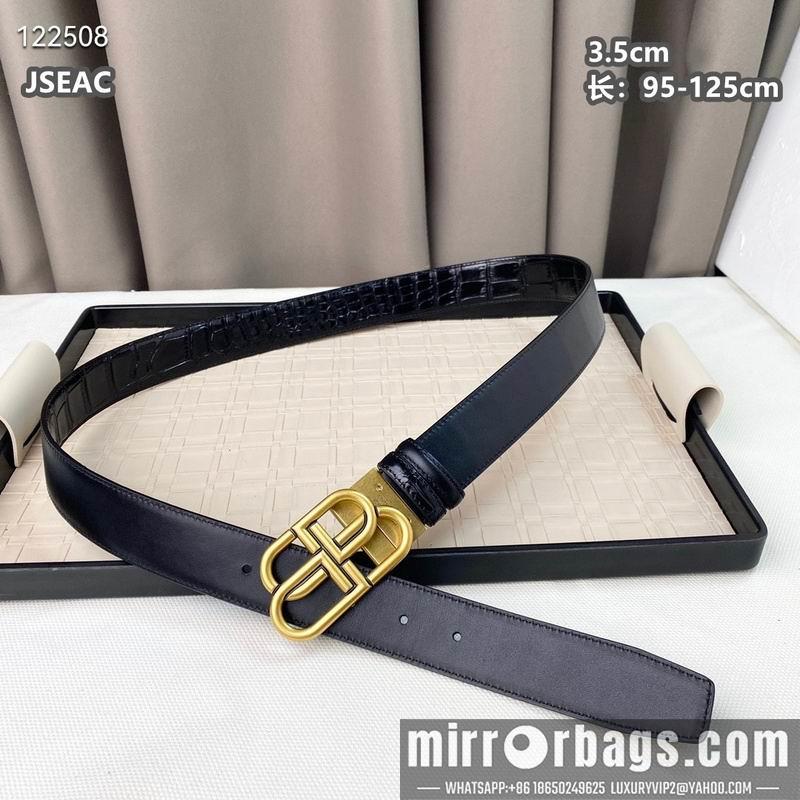 Replica Balenciaga belt 35mmX95-125cm 8L10