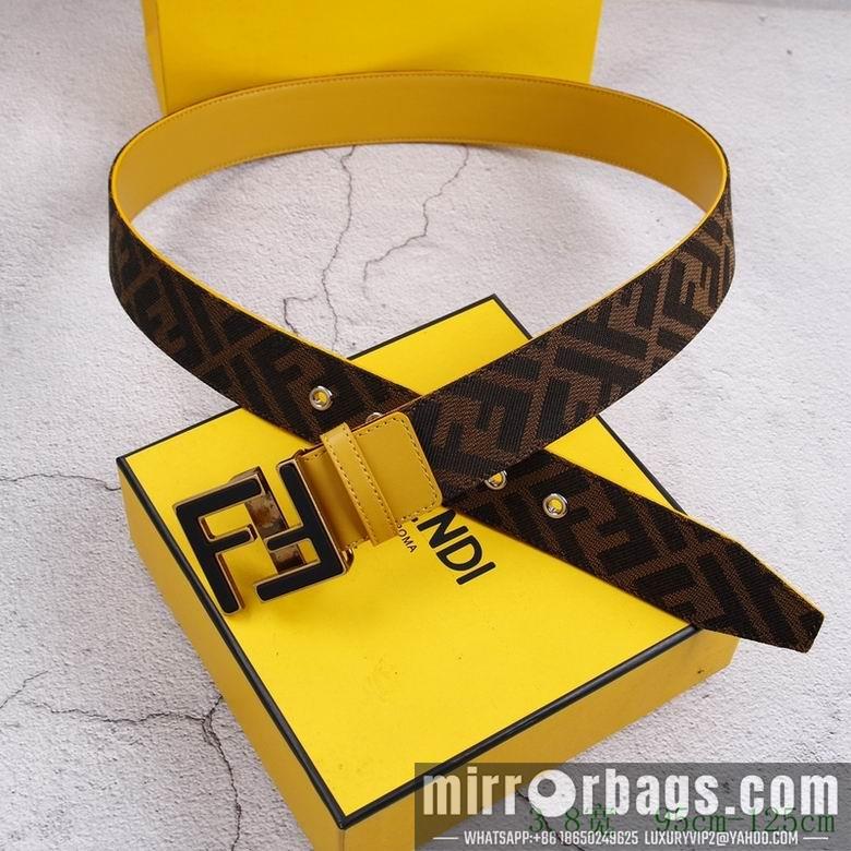 Replica Fendi Belt 38mmX95-125cm 7D118