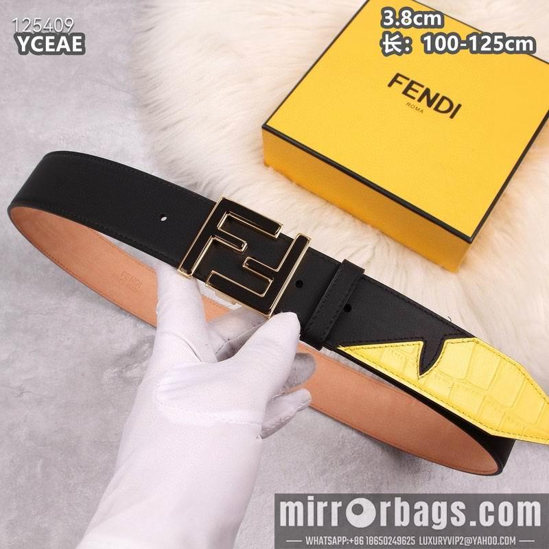 Replica Fendi belt 38mmX100-125cm  8L22