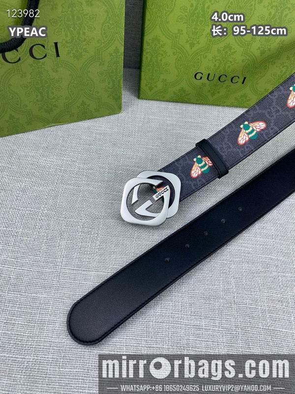 Replica Gucci belt 40mmX95-125cm 8L109