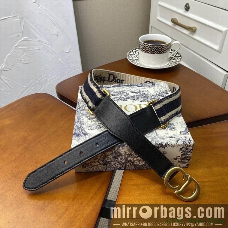 Replica Dior belt 35mmX95-125cm 7D02