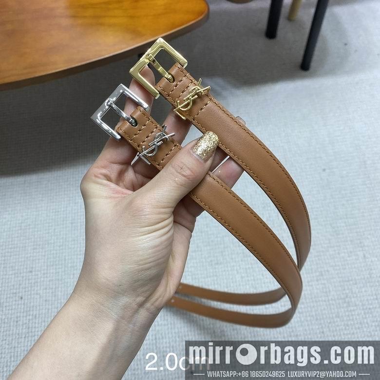 Replica YSL Belt 20mmX95-110cm 7D01
