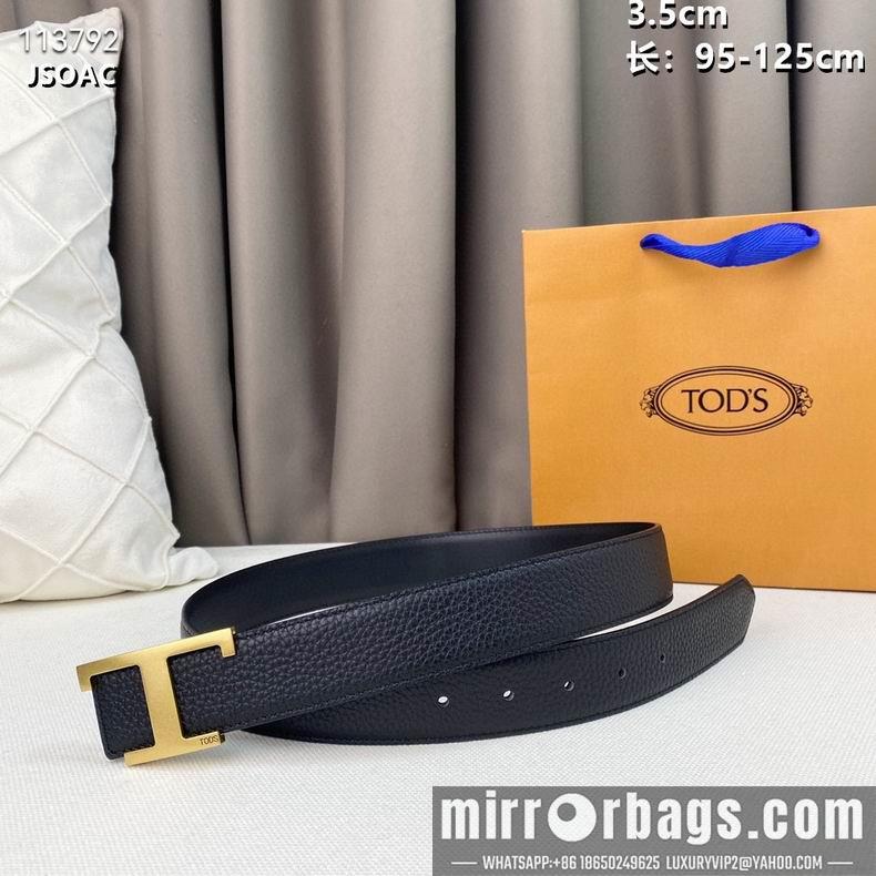 Replica Tod's belt 35mmX95-125cm 8L082502