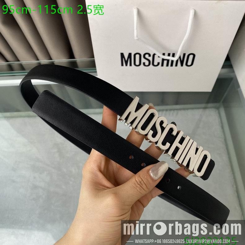 Replica Moschino belt 25mmX95-115cm 7D