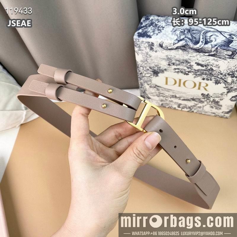 Replica Dior belt 30mmX95-125cm 8L040802