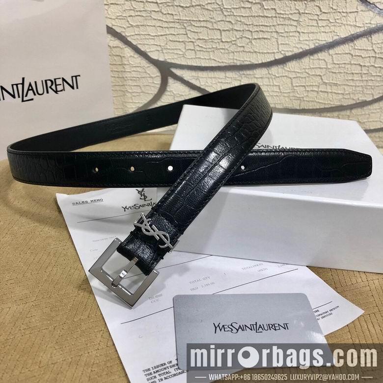 Replica YSL Belt 20mmX95-110cm 7D09