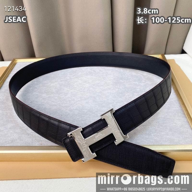 Replica Hermes belt 38mmX100-125cm 8L34