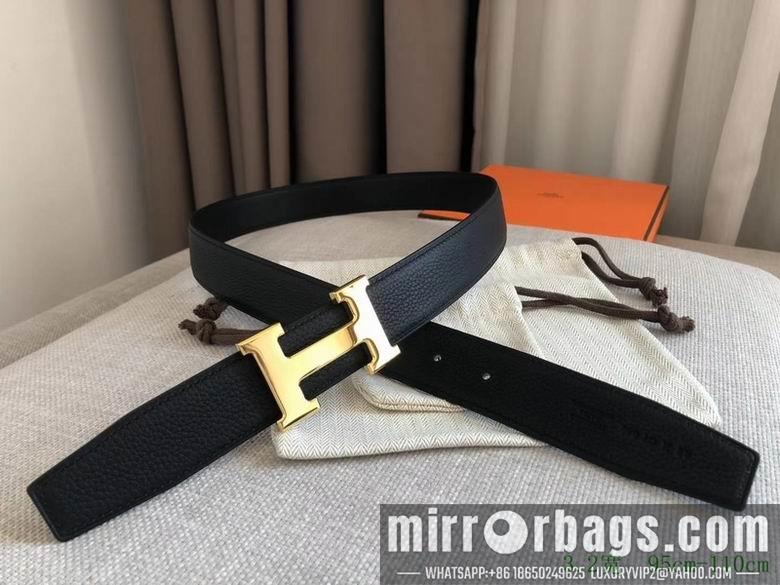 Replica Hermes Belt 32mmX95-110cm 7D19