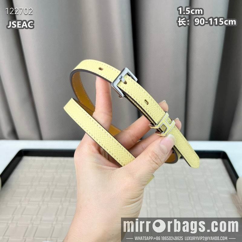 Replica Hermes belt 15mmX90-115cm 8L04
