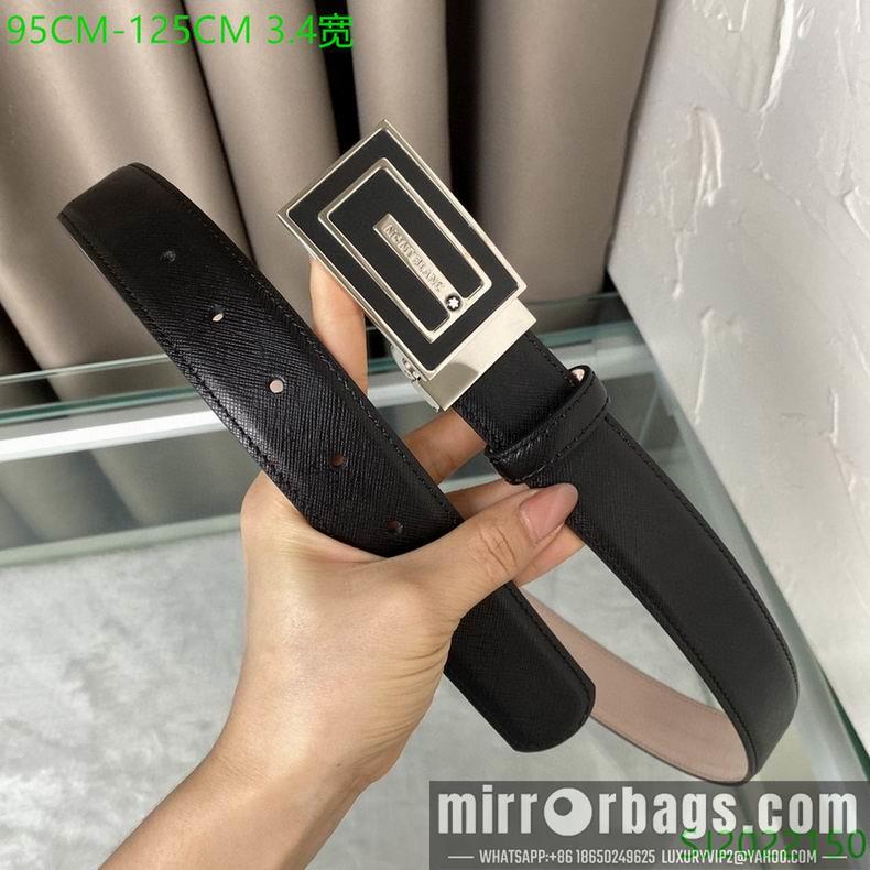 Replica Montblanc Belt 34mmX95-125CM 7D33