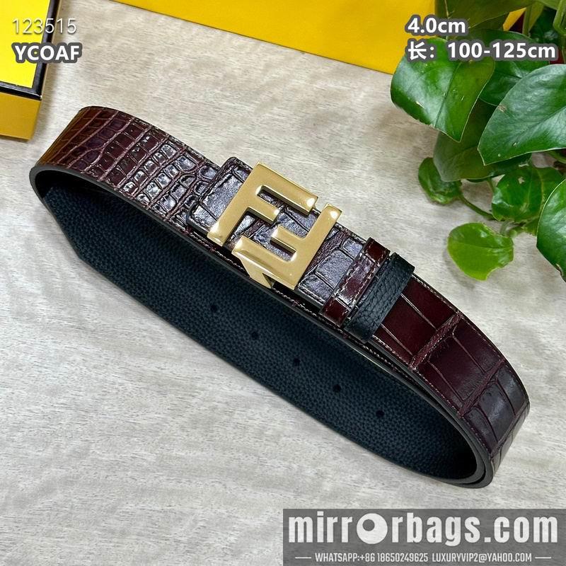 Replica Fendi belt 40mmX100-125cm  8L33