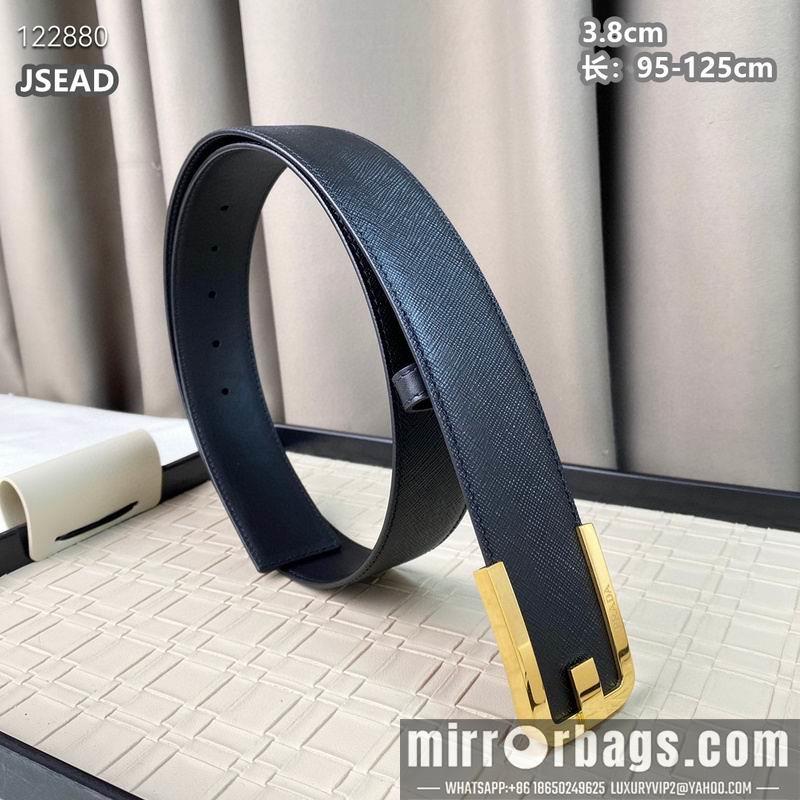 Replica Prada belt 38mmX95-125cm 8L04