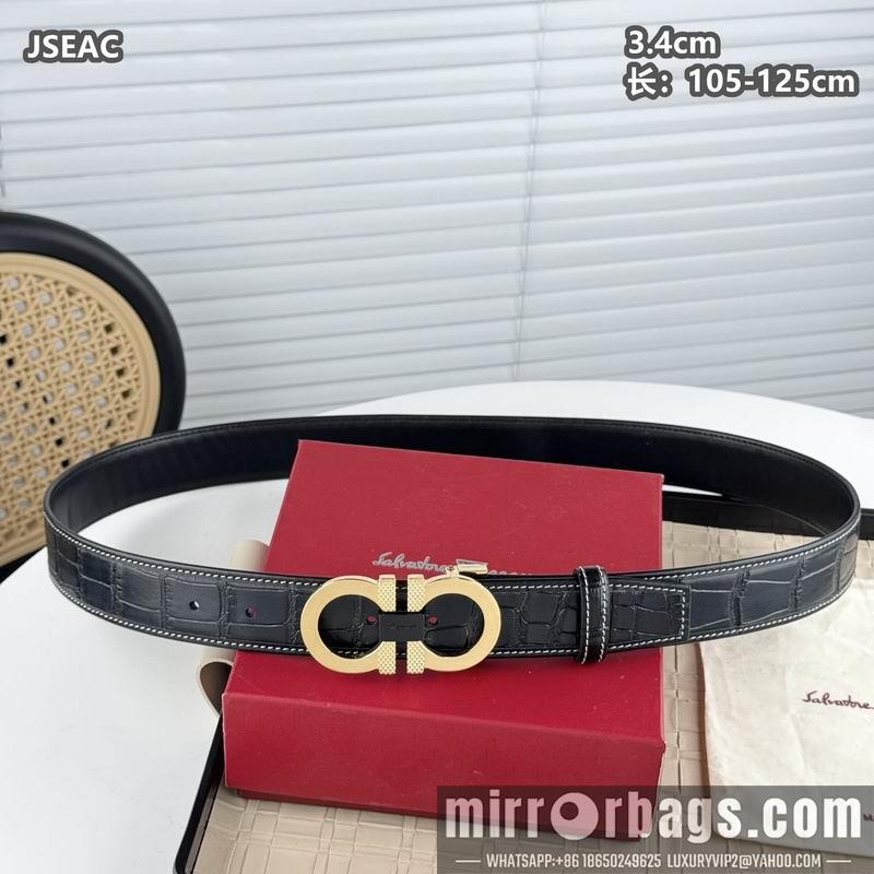 Replica Ferragamo belt 34mmX105-125cm 8L13