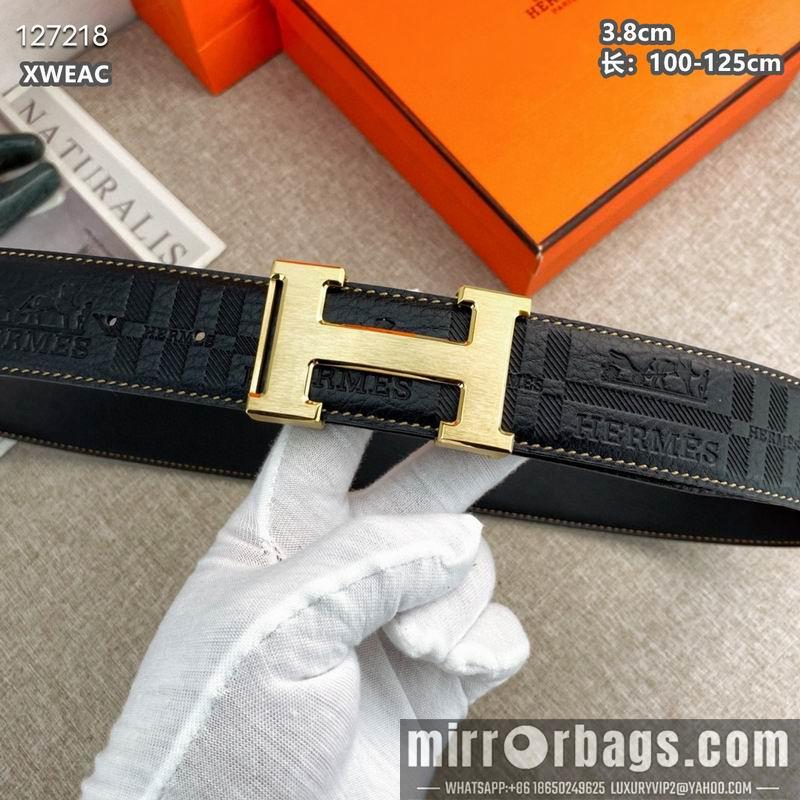 Replica Hermes belt 38mmX100-125cm 8L42