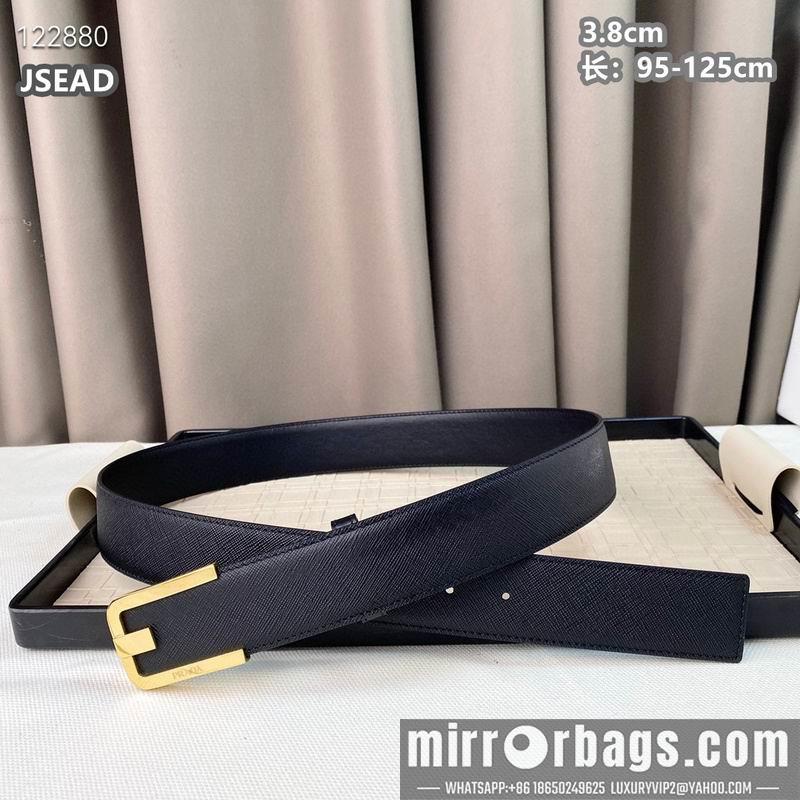 Replica Prada belt 38mmX95-125cm 8L04